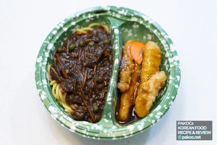 Relación calidad-precio del jjamppong con tangsuyuk de Zhonghua Misik