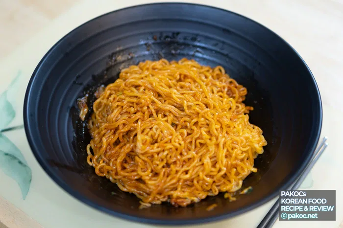신라면 김치볶음면 맛 시식 리뷰
