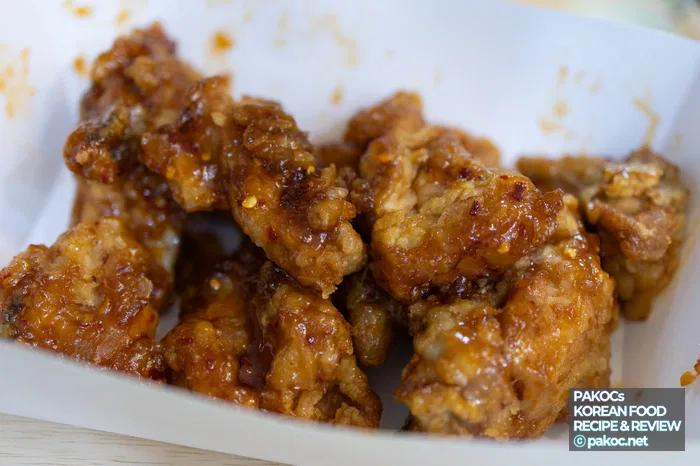 치킨 리뷰 스윗칠리킹 맛