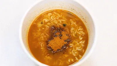 감자탕 컵라면 재구성 맛