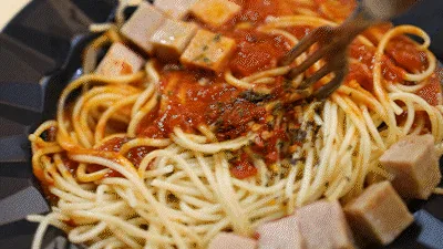 Valoración de la combinación de pasta con cubos de Spam