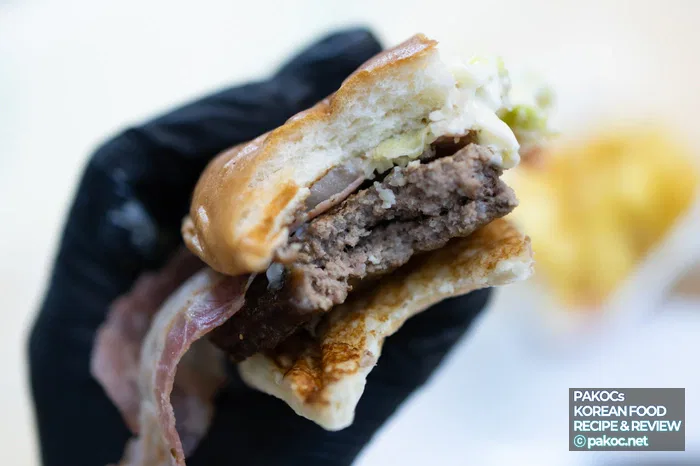 Reseña detallada de la composición de hamburguesa