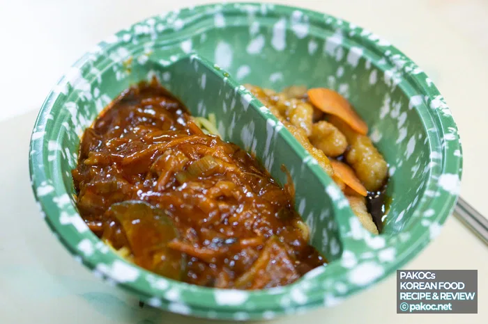 Características de la composición del tangsuyuk