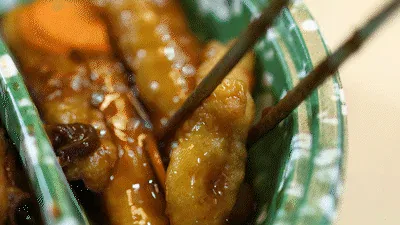 Comparación de salsas del bento de CU