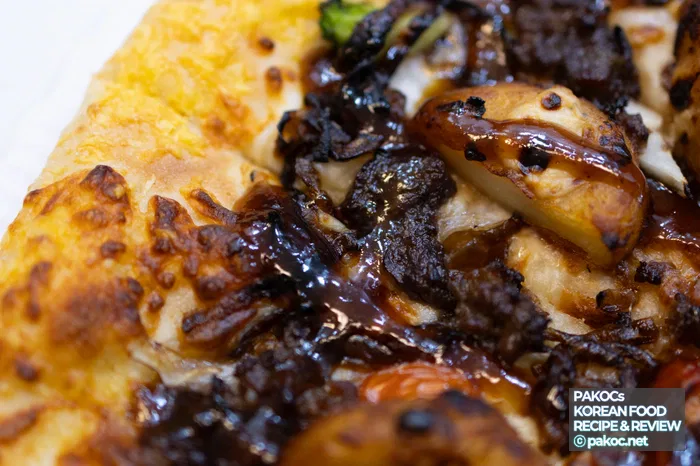 스모키한 바베큐 소스 맛