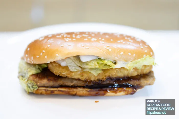 ハンバーガー デザイン 詳細構成