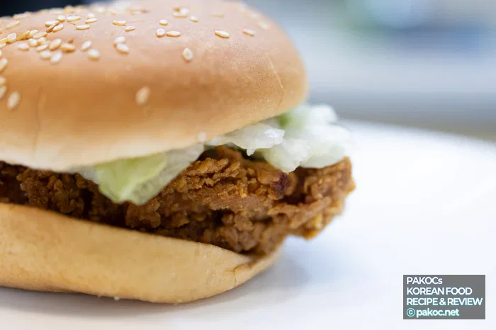 마일드한 맛 버거 이미지