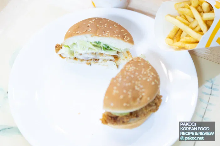 버거 비교 리뷰 이미지