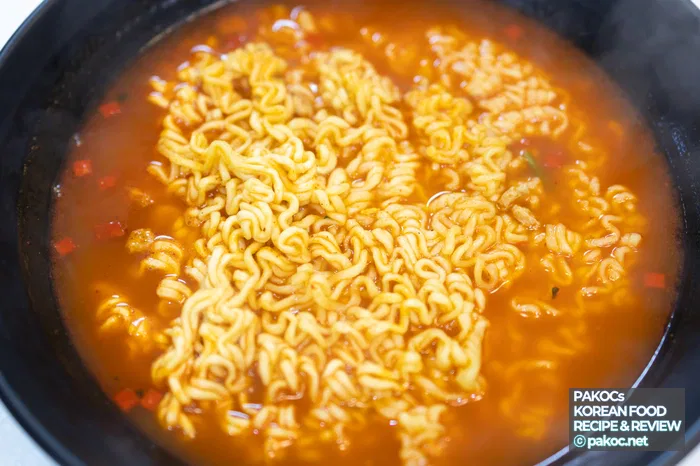 Equilibrio del picante de Shin Ramyun Gold