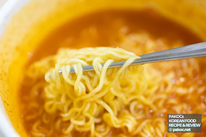 김치찌개 컵라면 시식 후기