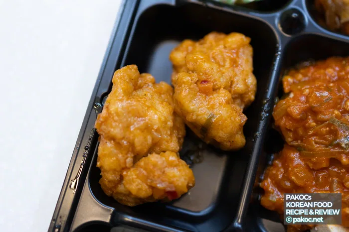 Características de la bandeja de comida china tipo menú completo