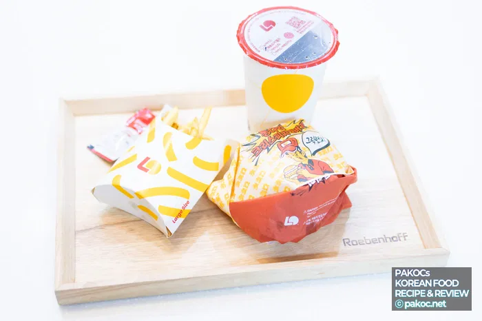 그릭랜치 맛 버거 이미지