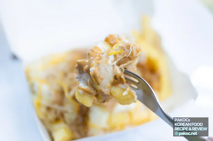 페퍼 치즈프라이 사이드메뉴