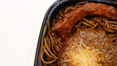 갈비 함박 구성 전반