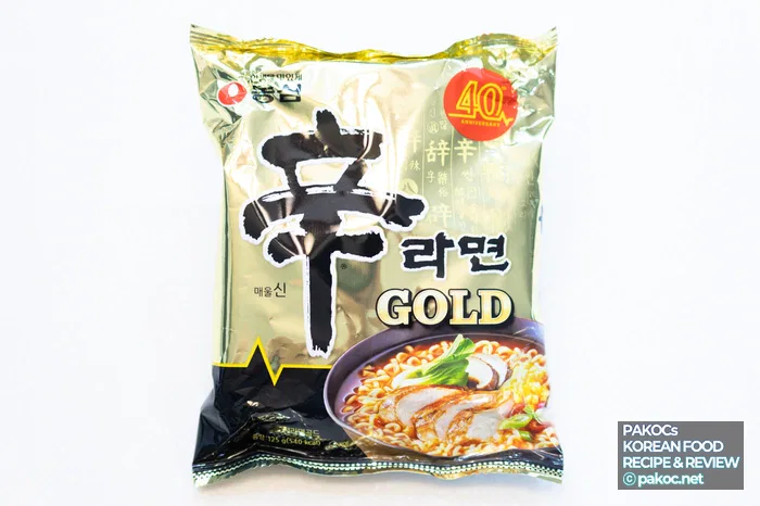 Aceite sazonador para añadir al final de Shin Ramyun Gold
