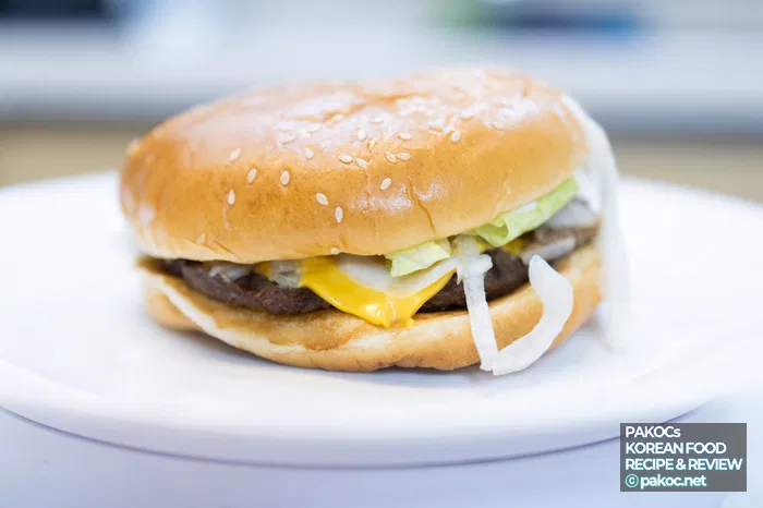 알싸한 후추 맛 버거