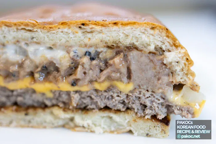Emphasis on the patty’s flame-grilled flavor
