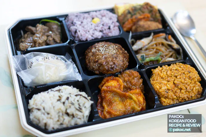 高品質な弁当の構成要素