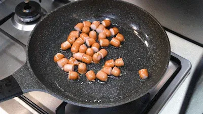 Topping de sésamo tostado para el arroz frito con kimchi
