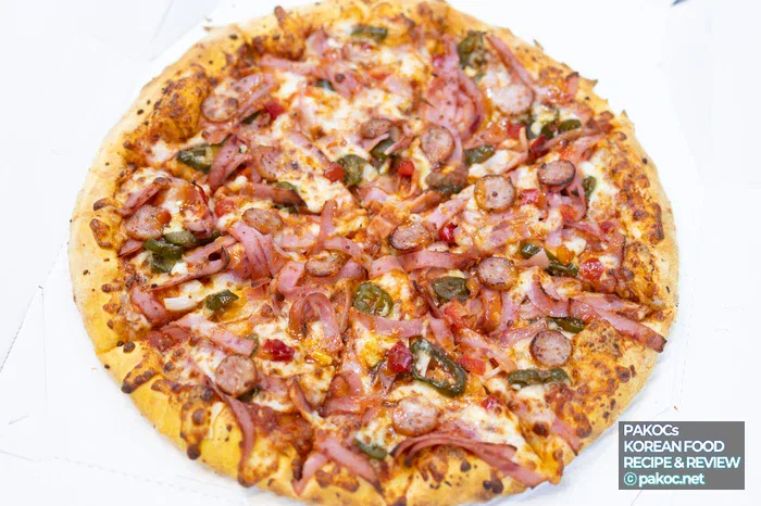 Información calórica de la pizza
