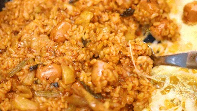 Cocción del maíz con queso con mayonesa