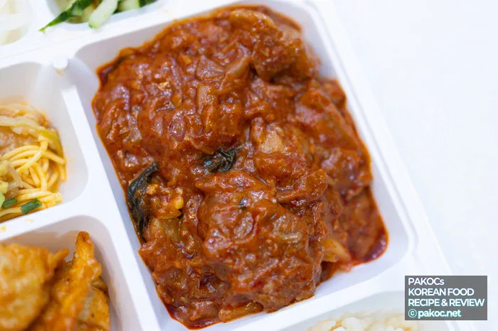 How white rice pairs with Sichuan-style dakgalbi
