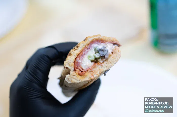 피자썹 조리과정 사진