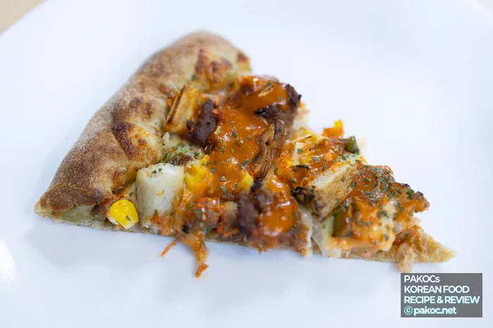 Información detallada de los ingredientes de la pizza