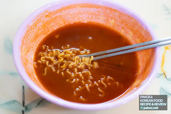 Photo of customizing rabokki to your taste