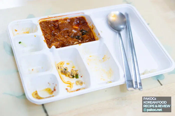 Sichuan-style dakgalbi convenience store lunchbox