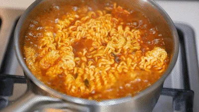 Photo of Instant Rabokki after cooking