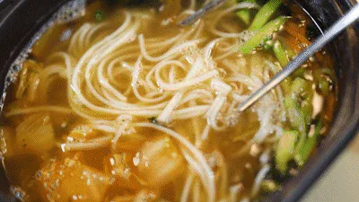 Flavor boosted with seaweed-flake garnish