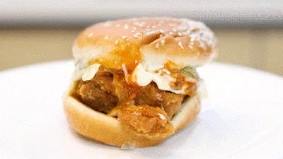 中華風バーガーの味の特徴