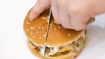 バーガーの味バランスの調和