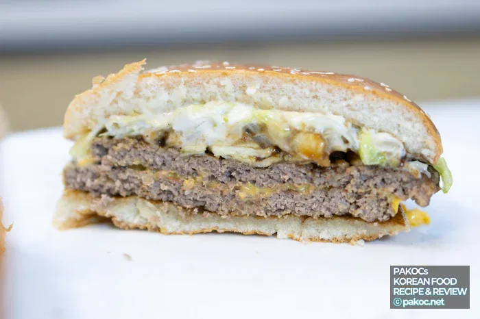 Burger King patty weight comparison