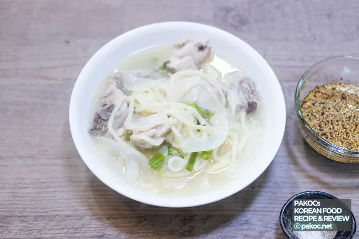 닭한마리 칼국수 레시피 소개