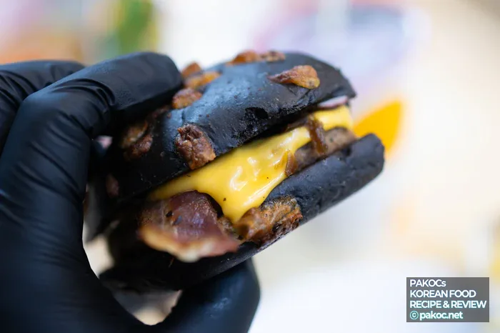 バーガーの香ばしく甘い味わい