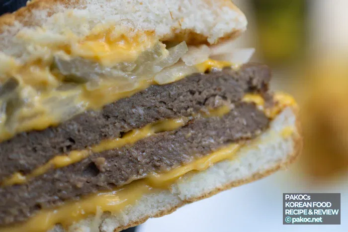 Reseña comparativa de la composición de la hamburguesa