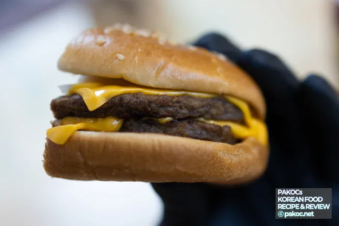 Información sobre oportunidades de compra de la hamburguesa