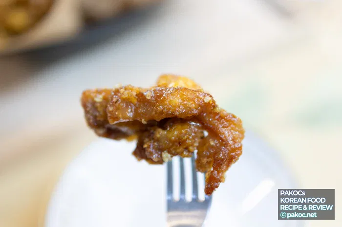 치킨 조각 부위 편차 주의