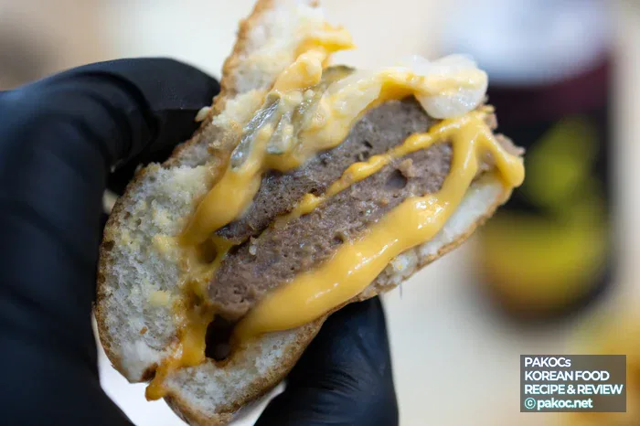 Evaluación general del sabor de la hamburguesa