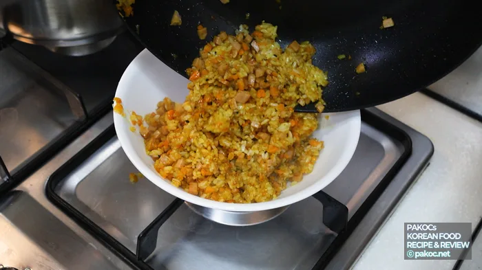 美味しいおにぎりの調理