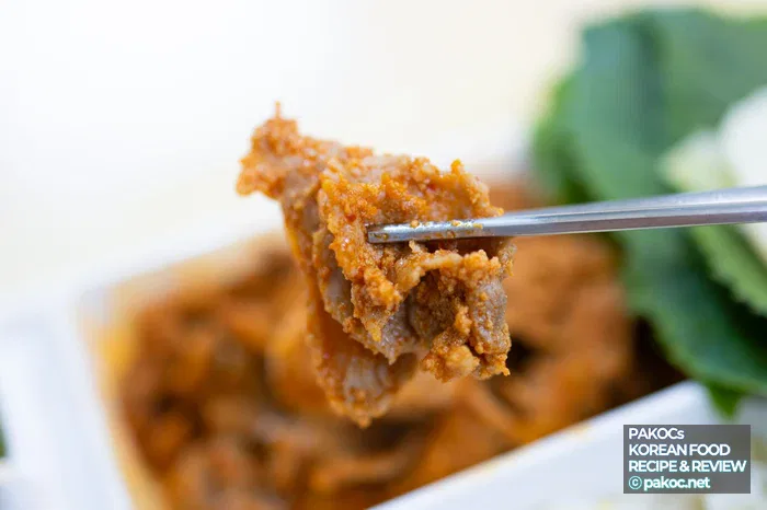 제육모둠쌈 맛의 조화 사진