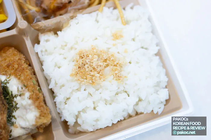 Rasgo de blandura de la fritura en lonchera