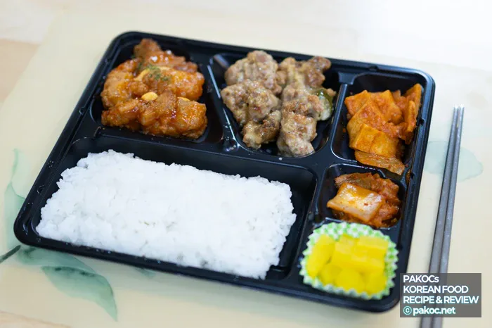 볶음김치 맛 조화 설명