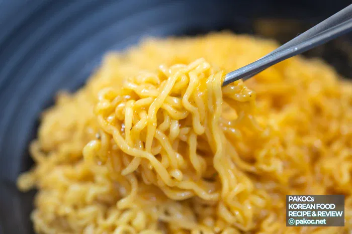로제 열라면 맛 후기