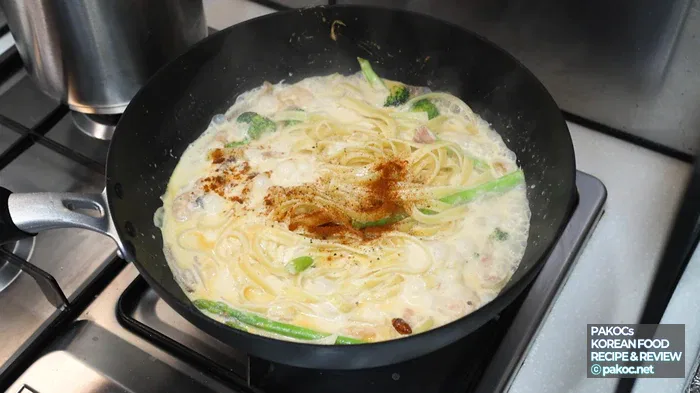 파스타 토핑 다양성 소개
