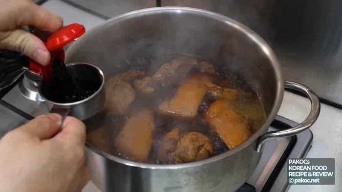 Suyuk de jarrete estilo jokbal
