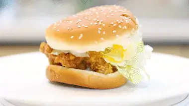 한라봉 소스 버거 조합