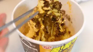 컵볶음면 소스 구성 리뷰